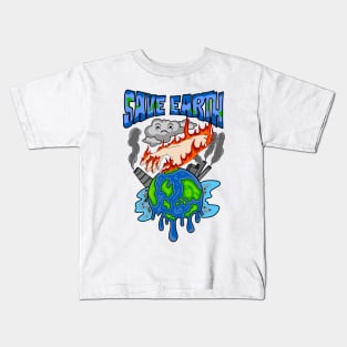 SAVE EARTH Kids T-Shirt